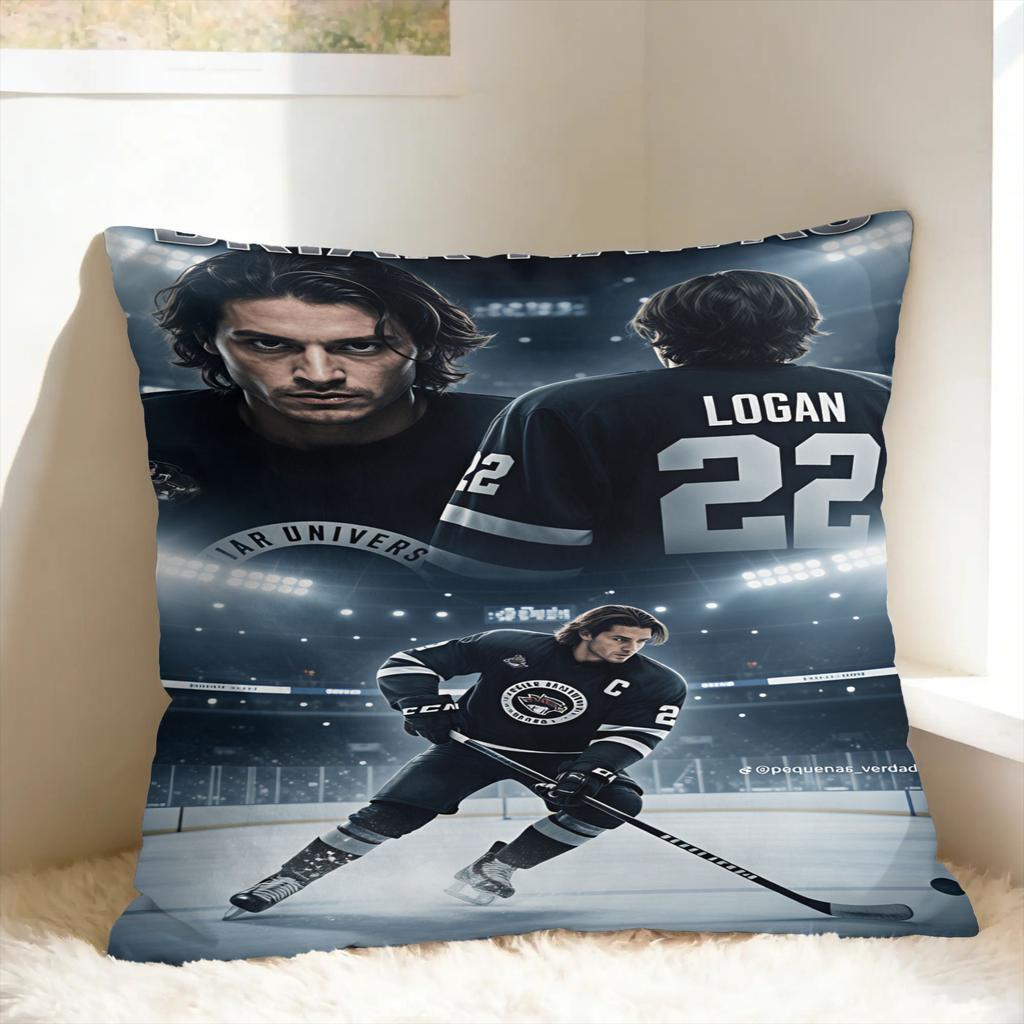 New Campus Briar Hocky Pillow Case Design Pillow Cover For Sofa Home Decoration Vintage Pillowcases
