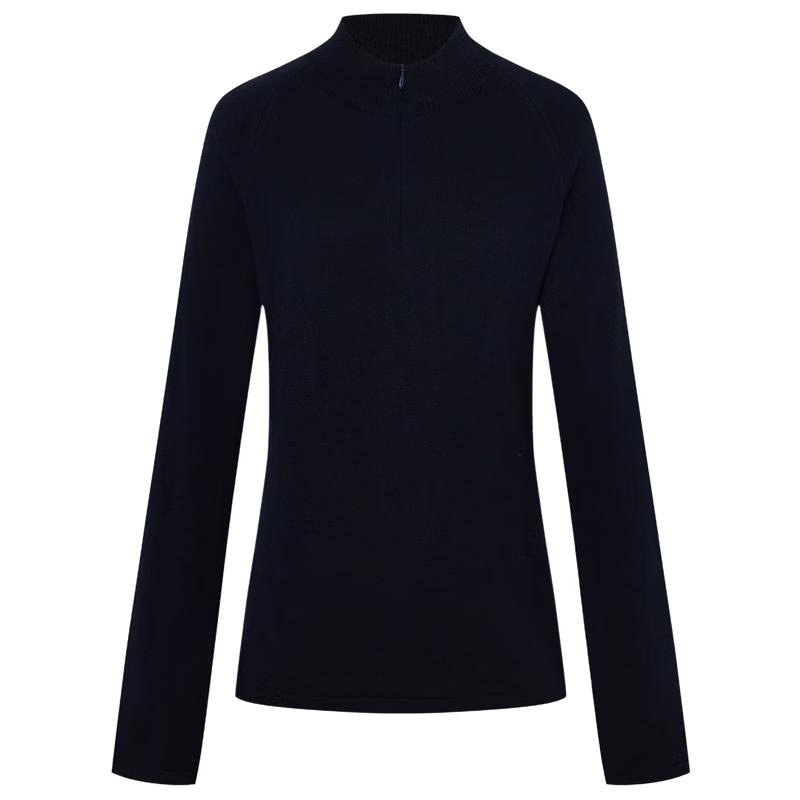 editionE+ 2025 Winter Half-Zip Wool Sweater