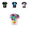 Space Galaxy Skull 3d Print Womens Mens Casual Tshirt Short Sleeve Graphic Tee With Vibrant Design