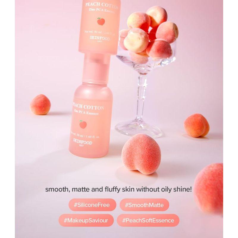 SKINFOOD - Peach Cotton Zinc PCA Essence 50ml