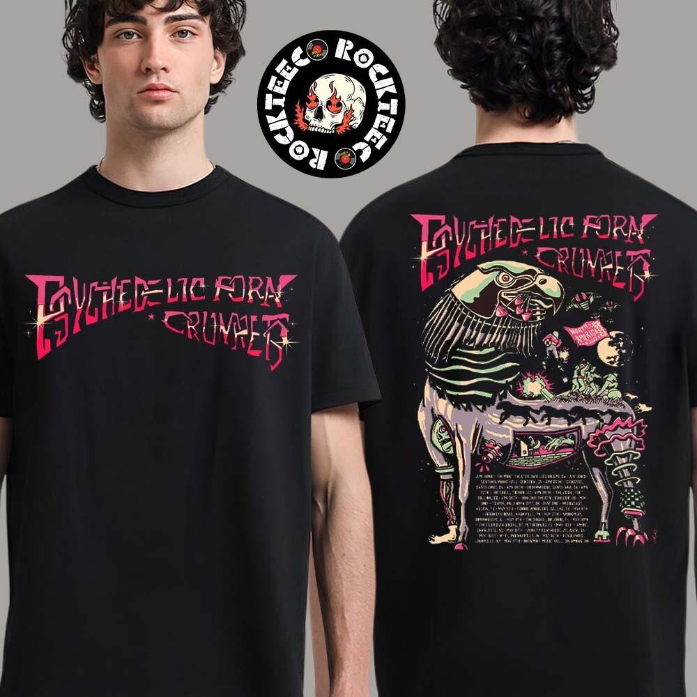 Psychedelic Porn Crumpets North America 2025 Tour T-Shirt Unisex T-Shirt M