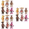 Sześcioczęściowy zestaw sześciu świecących figurek akcji Five Nights At Freddy's z ruchomymi stawami dla dzieci