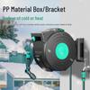 Telescopic Car Wash & Garden Hose Reel with High-Pressure Water Gun and Automatic Retractable Storage