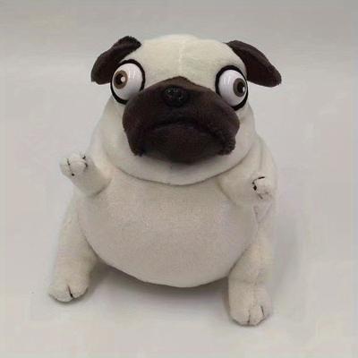 Yumuşak ve Sarılabilir Karikatür Köpek Peluşu Cadılar Bayramı, Şükran Günü, Noel Hediyeleri İçin Sevimli Anime Köpek Oyuncak