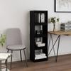 Day and Night - Day and Night Shelf/space Divider Black Solid Pine 40x30x135.5 Cm