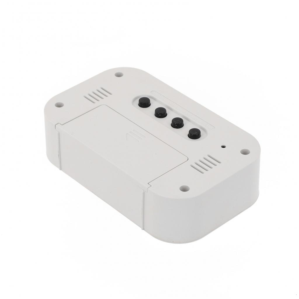 Digital Alarm Clock Color Options Date Temperature Display Desktop Decor