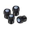 VEMZG1 2026 Hot For VW VOLKSWAGEN Car Tire Wheel Valve Caps Cover Suede Car Key Chain Ring Keychain For VW GTI Scirocco Polo T5 Passat