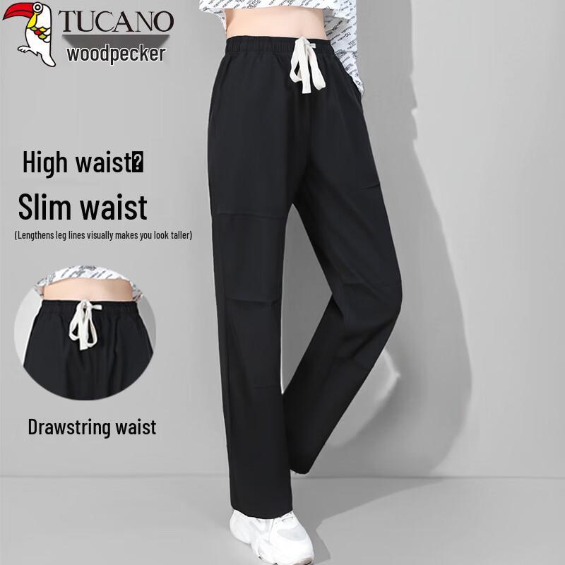 Woodpecker Women's High-Waist Drawstring Cargo Pants