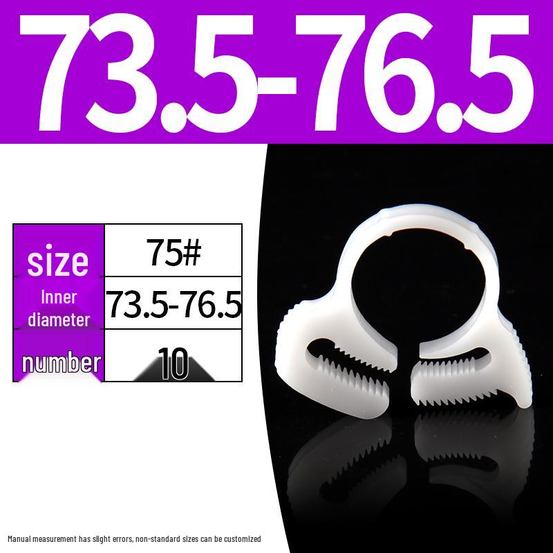 Plastic Pipe and Hose Clamp Clip