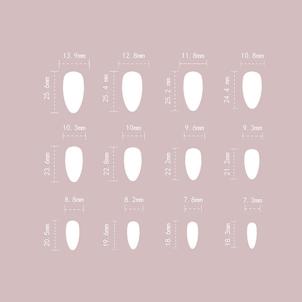 Long Almond Pink Flower Fake Nails with Tiny Pearl & Floral Decor False Nails for DIY Nail Design Art Salon