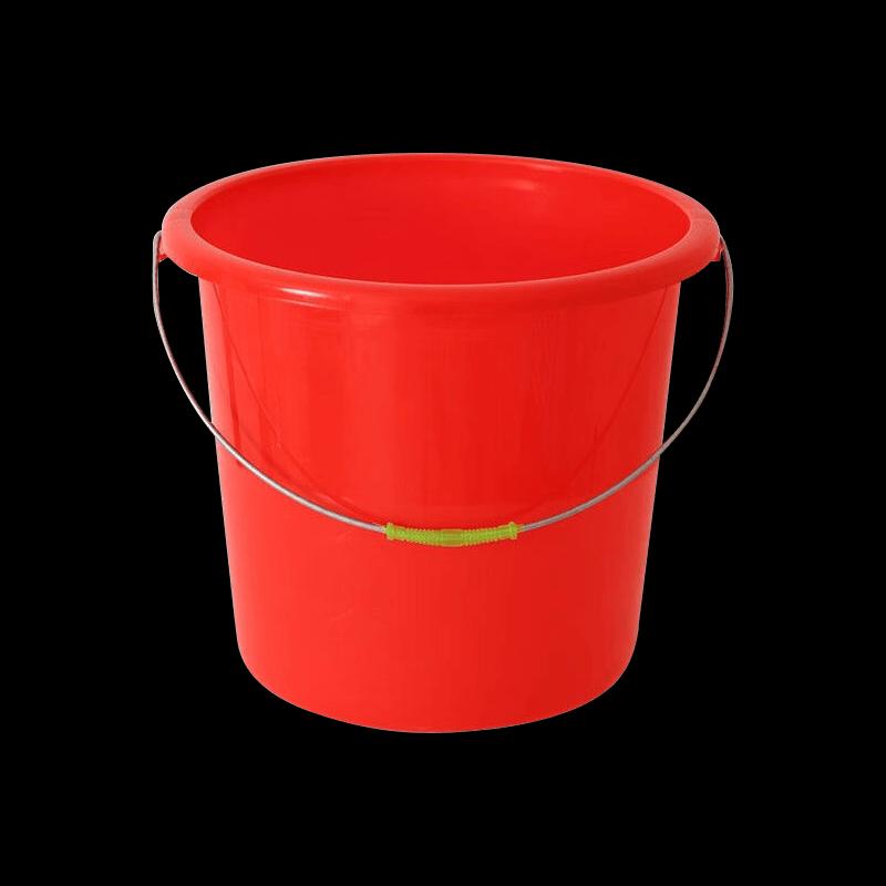 Portable 15L Thickened Plastic Water Bucket
