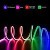 RGB Neon LED Streifen Bluetooth APP Fernbedienung Musik Sync Flexibles Bandlicht für DIY Raum Gaming TV Hintergrundbeleuchtung Partybeleuchtung