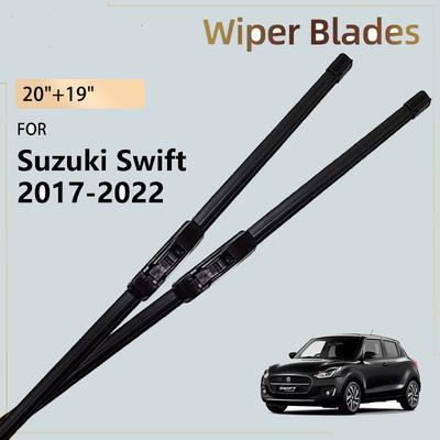 2x For Suzuki Swift Hatchback 2017 - 2026 2026 2020 2019 2018 Accessories Front Wiper Blade Windshield Windscreen Window Brushes