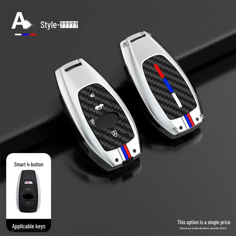 Subaru Key Case for 2024 Forester, Outback, XV, Legacy - Metal Key Shell & Buckle