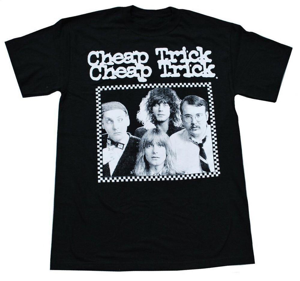Cheap Trick Band Cotton Unisex All Size S to 5XL T-Shirt US149 Unisex T-Shirt S