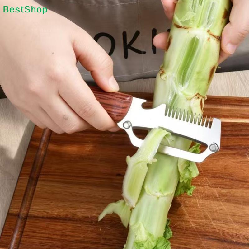 2-in-1 3-in-1 Multifunctional Vegetable Peeler With Bottle Opener For Peeling And Slicing Fruits Shredding Scallions