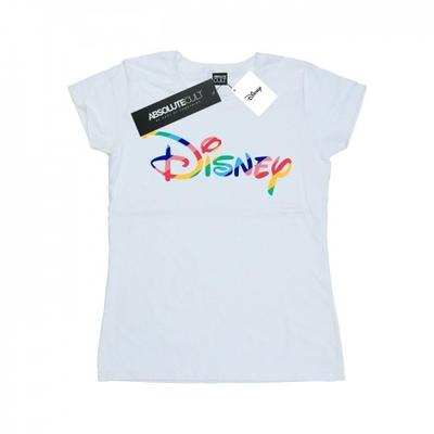 Womens/Ladies Rainbow Logo Cotton T-Shirt