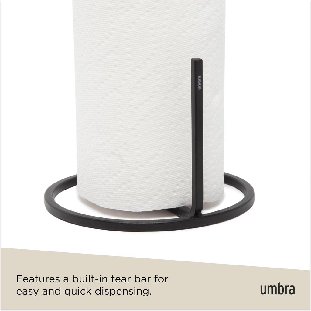 Umbra Kitchen Paper Kitchen Kitchen Paper Vertical X Umbra Black Holder, Storage, Holder, Storage, Space-Saving, 170 H320mm, Squire, 21004313040,