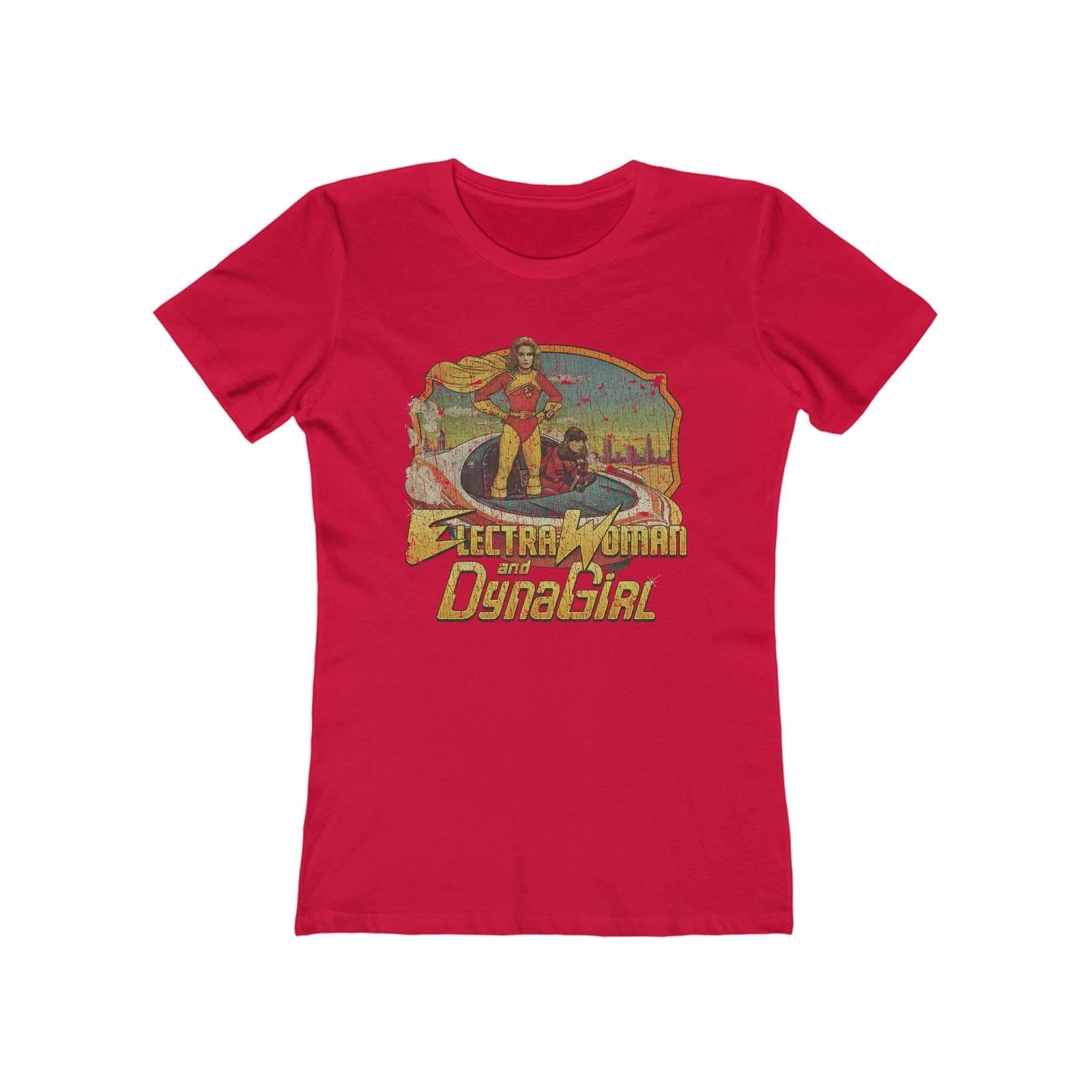Electra Woman and Dyna Girl 1976 Vintage Women s T shirt XL