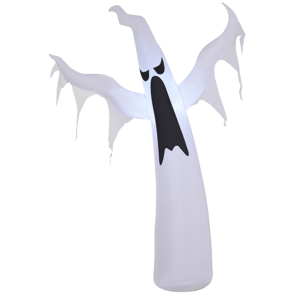6FT 1.8m LED Halloween Inflatable Decoration Floating Ghost Scary Party Outdoors Yard Lawn