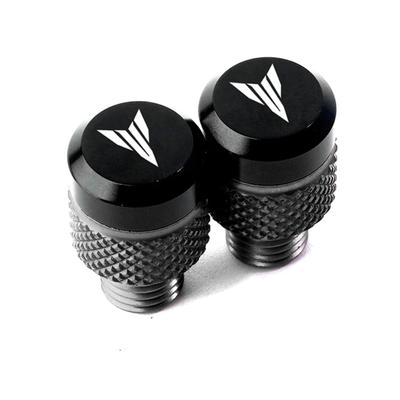 Motorcycle Accessories M10*1.25 Aluminum Screw Bolt Mirror Hole Plug Cap Compatible with MT-07 MT03 MT07 MT09 MT10 MT25 FZ09 FZ07