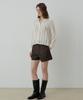 LE STUDIO Dobby Frill See-Through Blouse (Iv)