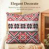 Russian Shading Cushion Cover Natural Linen Organic Fabric DoubleSided Printing Sofa Home Decor Gift Pillow Case