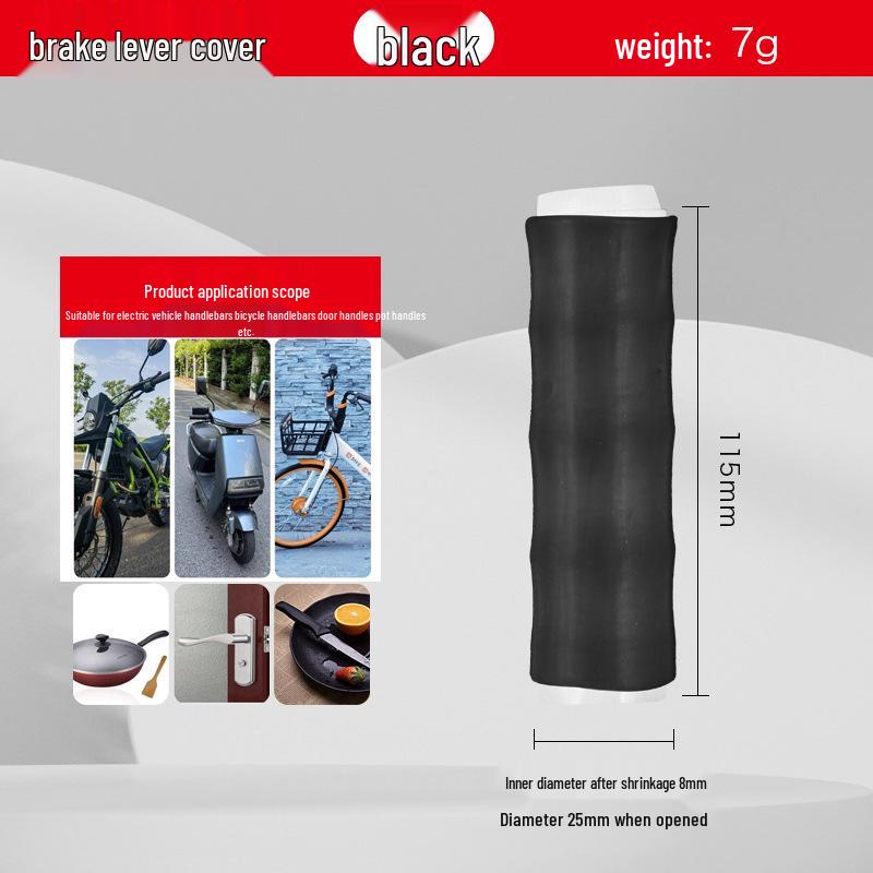 Universal Non-Slip Silicone Handlebar Grips for E-Scooters: Quick Install, Self-Suction, Shock-Absorbent, Wear-Resistant, Various Colors.