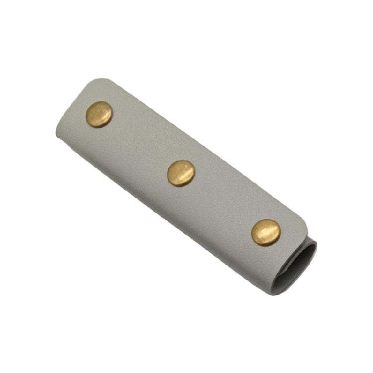 Flexible PU Leather Handle Cover Providing Slip Resistant Surfaces Reliable Fixing Snap Attachment For Handbag