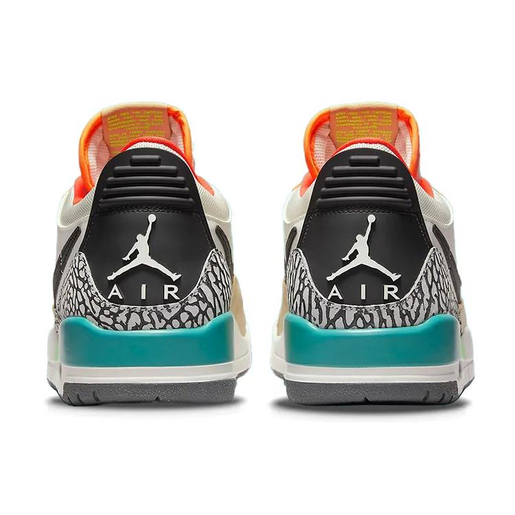 Air Jordan Legacy 312 Low 'Gradient' (Unisex) Sail / Black / Sail / Sesame Vintage Basketball Shoes DZ2762 101