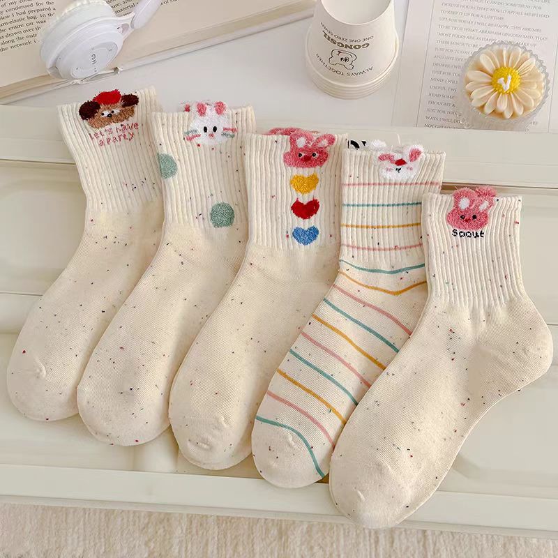 Socks, Socks, Autumn Lace, College Style, Sweet Piles, Socks, Ballet Style, Idea Gauze Socks