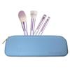 Silicone Makeup Brush Holder, Large Capacity Makeup Brush Bag, Portable Travel Cosmetic Brush Bag for Travel and Daily