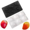 Food-Grade Silicone Mango Mousse Cake Mold Fruit Shaped Baking Cake Molds  Pastry Making