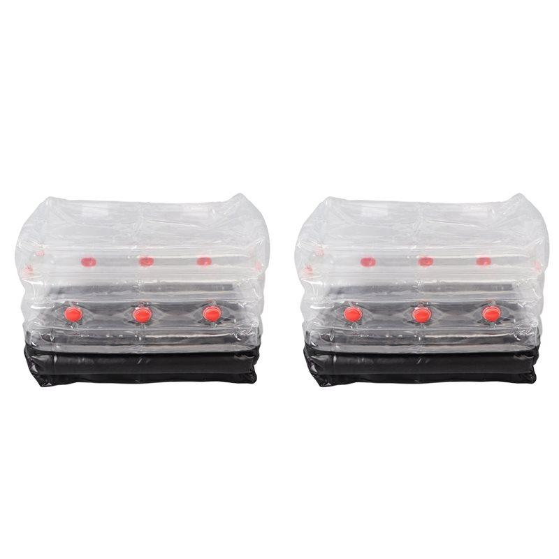 Premium-2X Mushroom Monotub Kit Inflatable Mushroom Grow Kit Portable Inflatable Mushroom Nursery Ventilator Mushroom Grow Kit прозрачный