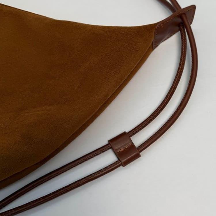 2025 new retro one-shoulder dumpling bag