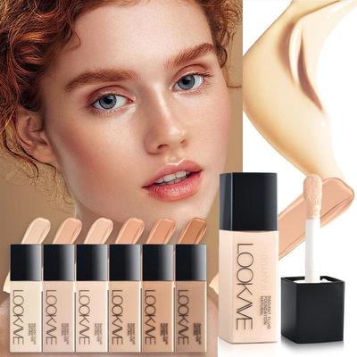 Matte Liquid Foundation Waterproof Lasting Moisturizing Brightening Full Coverage Concealer