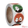 50-500pcs Halloween Round Stickers Self Adhesive Label Paper Candy Bags Stickers Package Seal Gift Packaging Sealing Craft