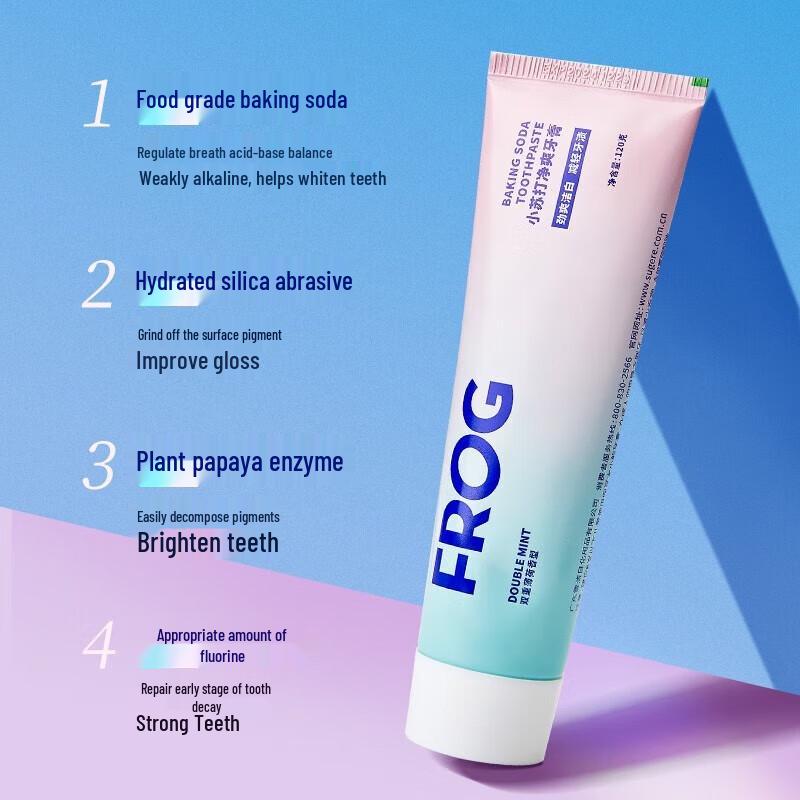 Frog Silk Soft Bristle Toothbrush & Toothpaste Set