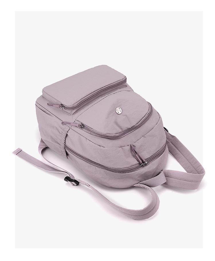 Stain-Resistant Lightweight Minimalist Backpack for Travel and School