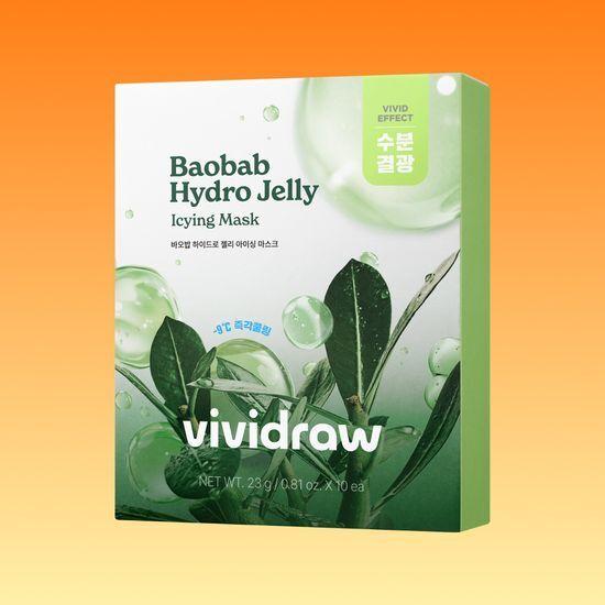Vividraw Baobab Hydro Jelly Icing Maske (10 Blätter)