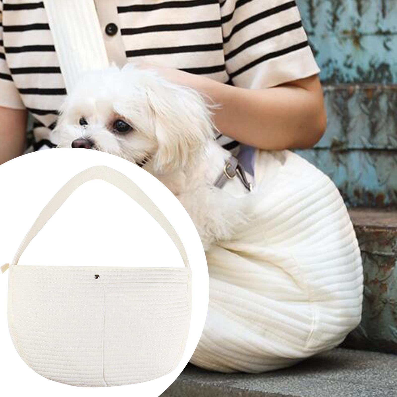 

Сумка через плечо из холста, переноска для домашних животных, дорожная сумка, износостойкая, удобная сумка для M