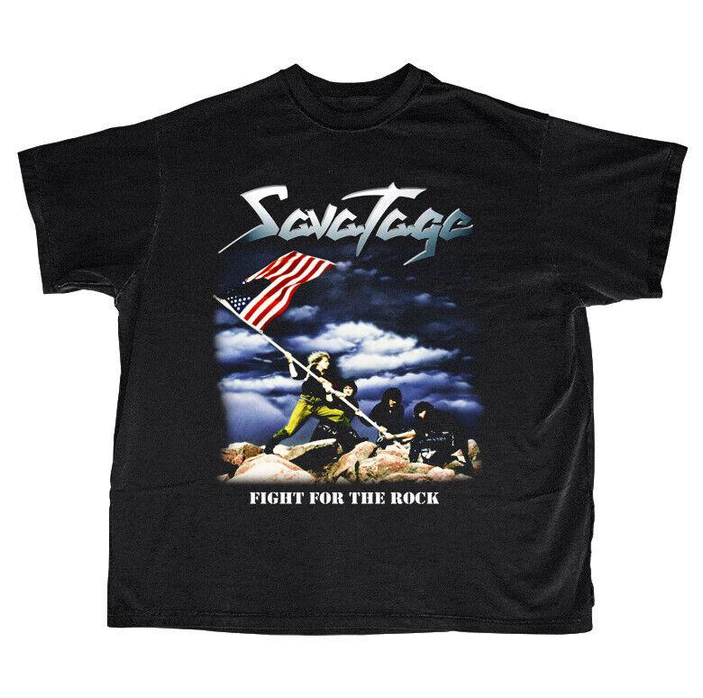 

SALE Savatage Fight For The Rock Very Rare Classic T-Shirt, gift for fan Unisex T-Shirt M