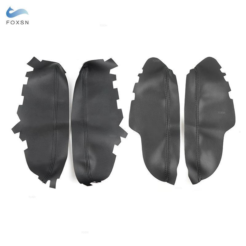 Car Accessories Interior Door Panel Armrest Cover Microfiber Leather Trim For Toyota Avalon 2013 2014 2015 2016 2017