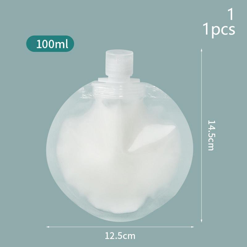 

1/5/10Pcs Travel Portable Packaging Bag Cosmetic Shampoo Lotion Facial Cleanser Travel Storage Bag Lotion Nozzle Bag