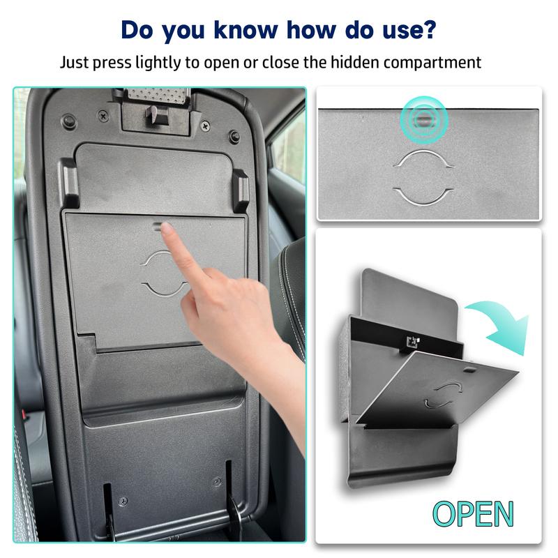 Center Console Organizer for 2024 Nissan Altima Armrest Box Storage Center Console Tray Accessories