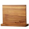 Home Kitchen Double-sided Wooden Magnetic Knife Holder, Multi-functional Storage Knife Holder with Strong Magnets, Magnetic Support