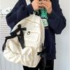 DUXING Backpack with Perfect for High School and Stylish and Cute Waterproof Large Capacity Korean Available In 4 Colors Women's Ribbon, Students,