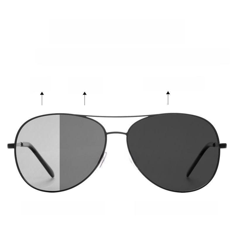 Gafas de Sol Polarizadas para Hombre de Uso Dual Día/Noche con Cambio de Color para Conducir y Pescar