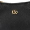 Gucci Aphrodite Gold-Plated Double G Logo Zipper Closure Leather Underarm Bag Mahjong Bag Handbag Shoulder Bag Women Bags Black 739076-AAA9F-1000