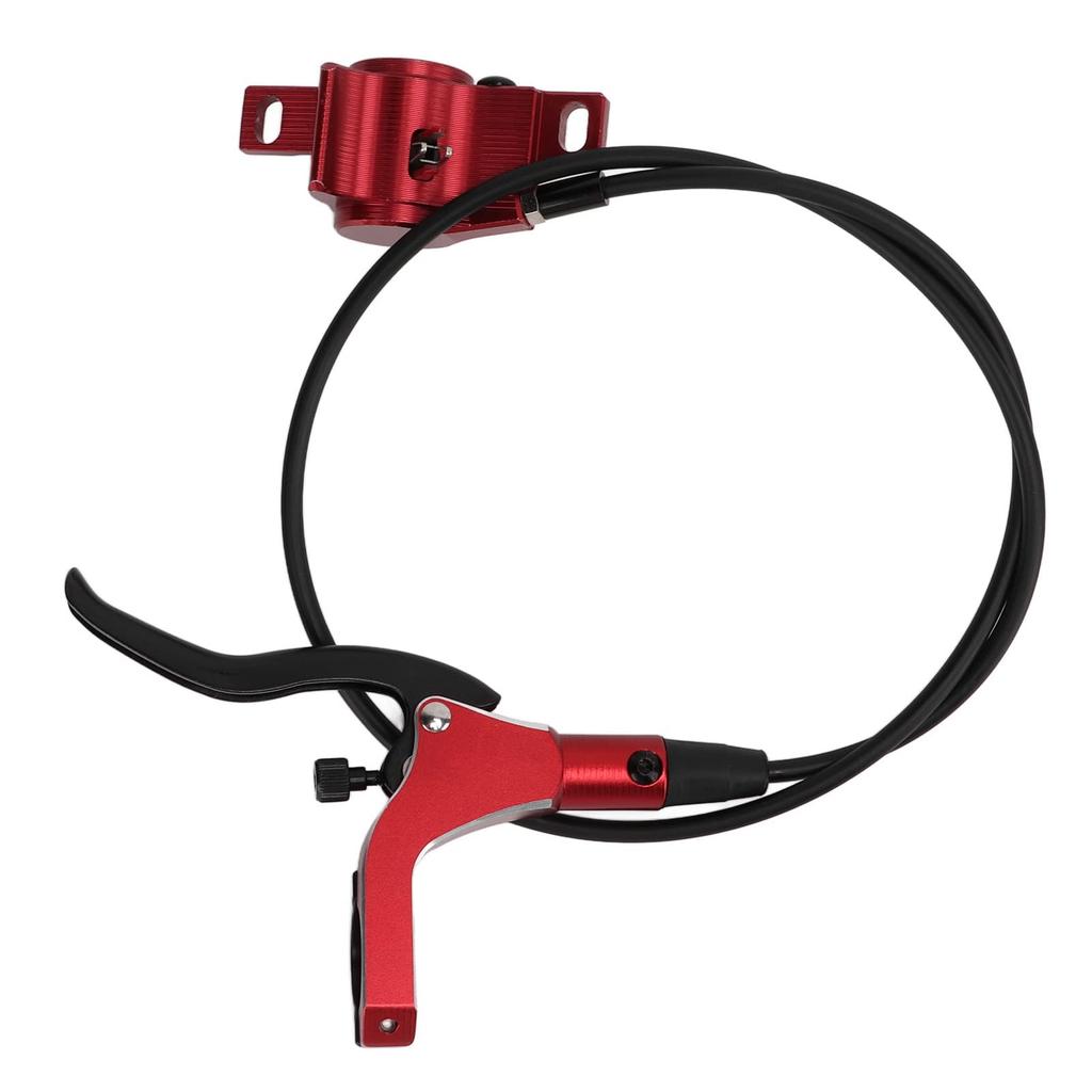Fahrrad Scheibenbremsen-Kit, Hydraulisches Scheibenbremsen-Set für Mountainbikes, Aluminiumlegierung (rot)